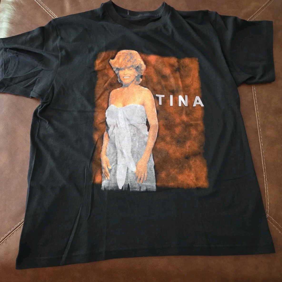 2000 Tina Turner Twenty Four Seven w/Lionel Richie XL Tshirt No Tag