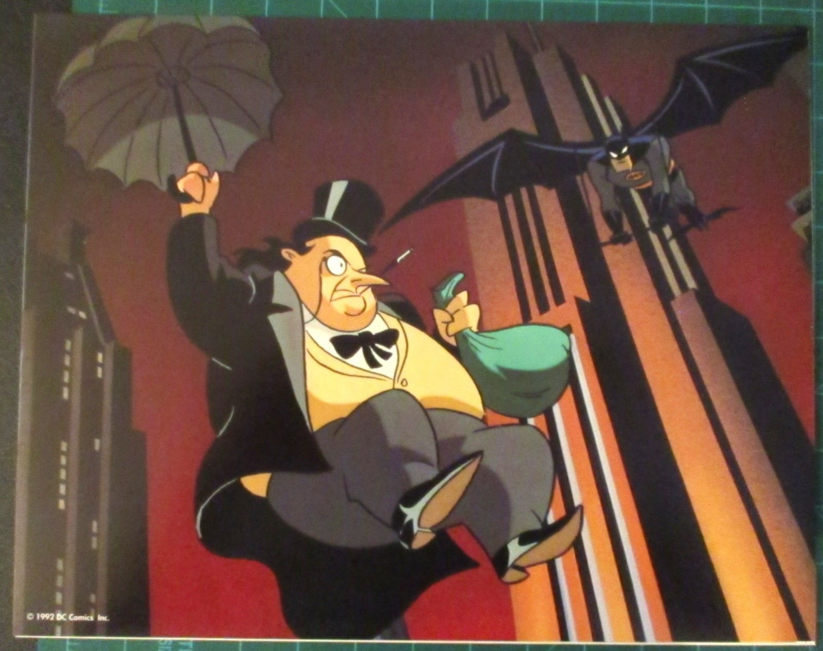 BATMAN ANIMATED SERIES TV CARDS DC COMICS SET CATWOMAN POISON IVY ROBIN MANBAT