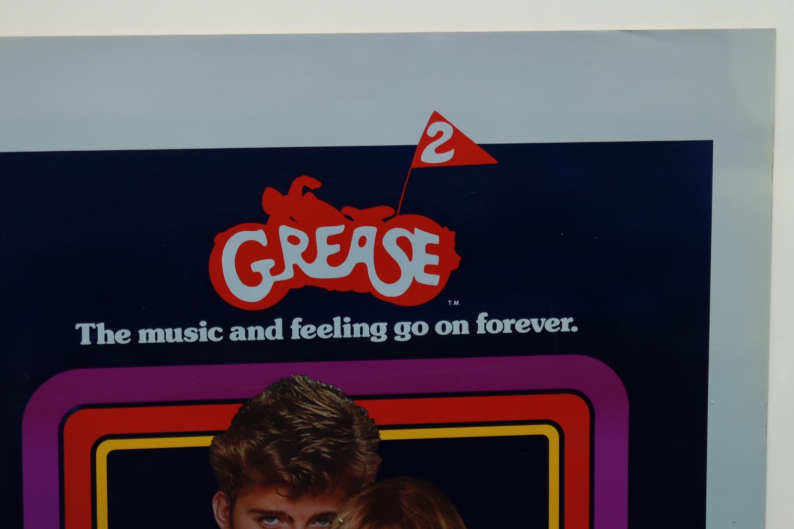 Grease 2 Two Foil 1982 Poster 1 One Sheet 25.5 x 40 Rolled Pfeiffer Musical