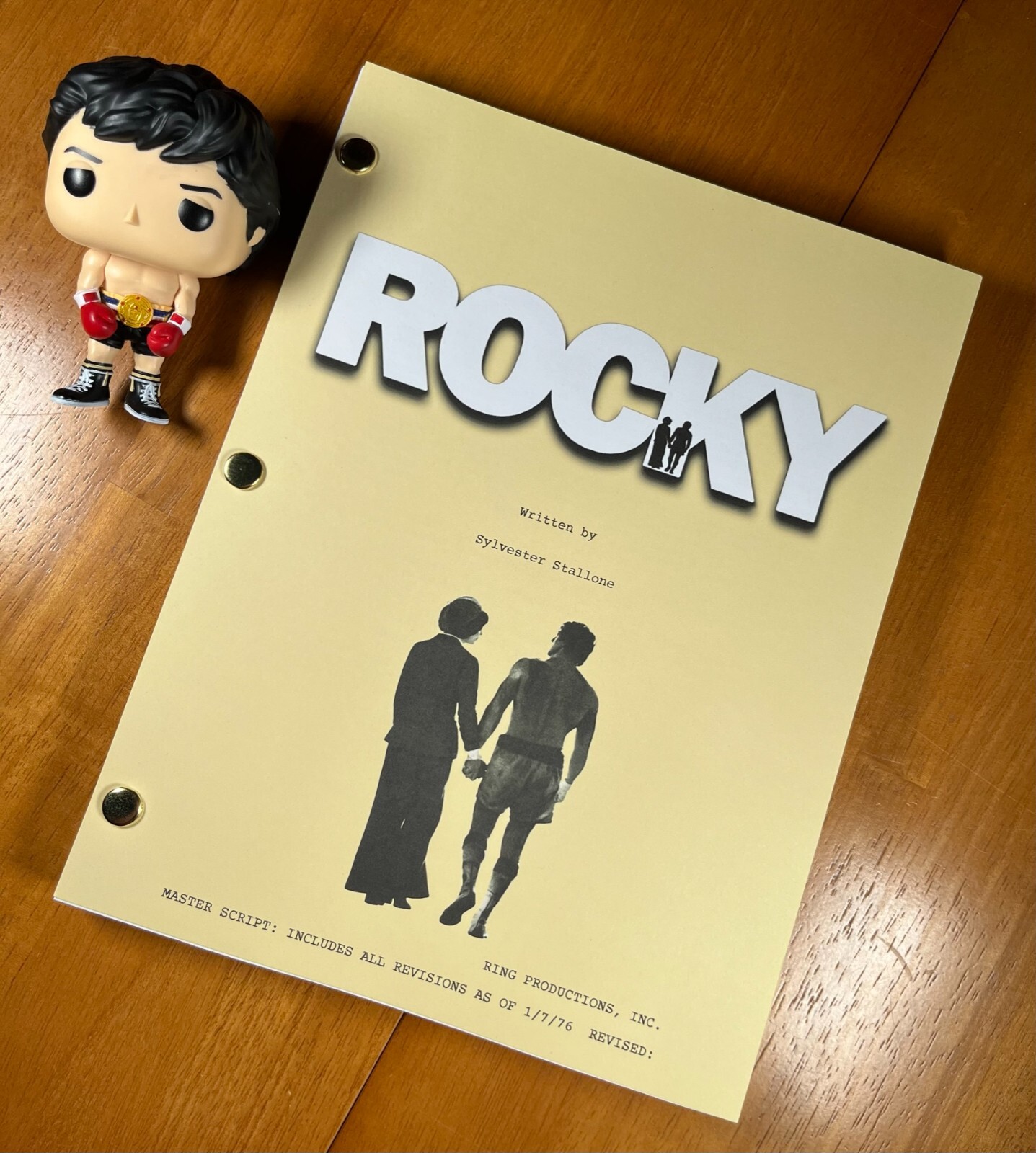Rocky Script- 117 Pages Long- Full Script Reprint- Rocky Movie