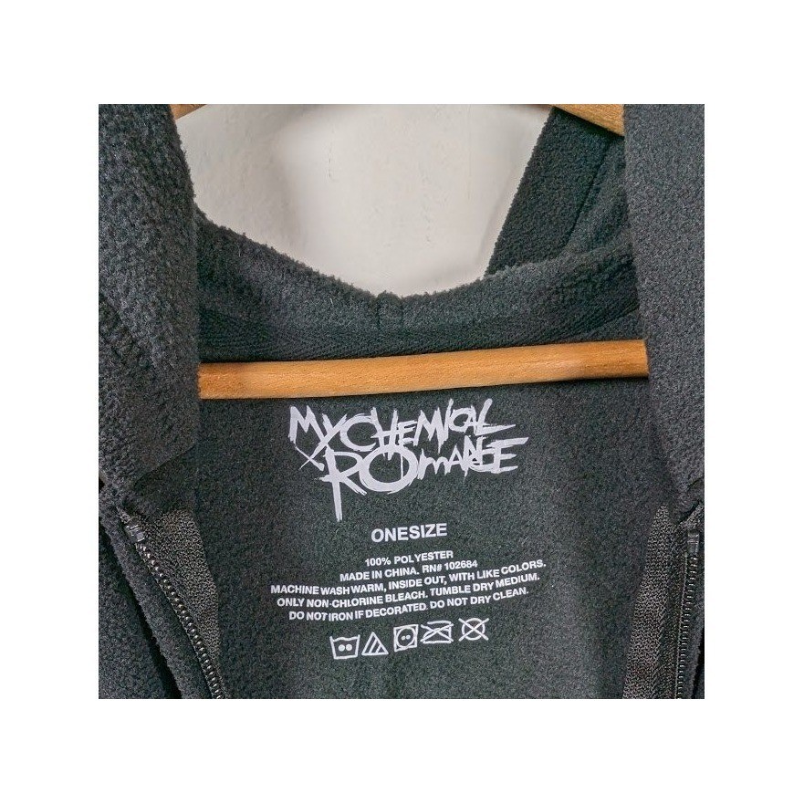 My Chemical Romance Kigurumi Jumpsuit One Size The Black Parade 2025 Hot Topic