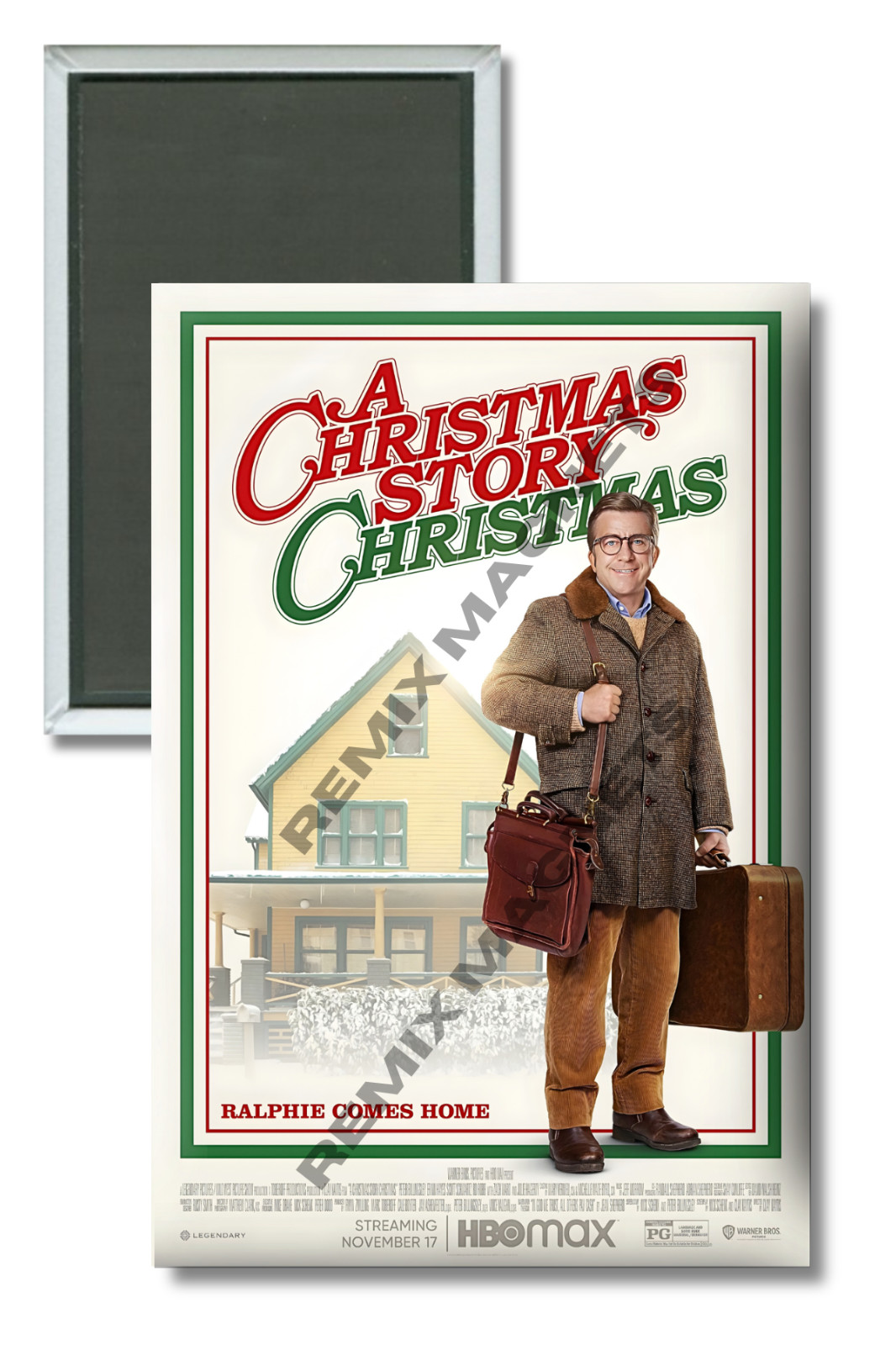 A Christmas Story Christmas (2022) Movie Poster 2″ x 3″ Locker Magnet