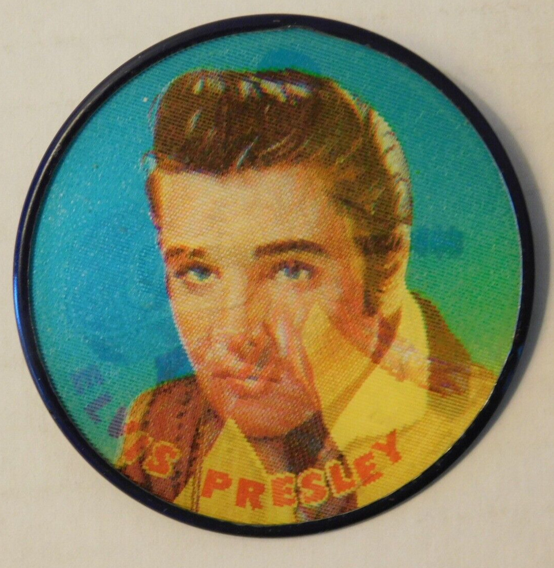 1956 Elvis Presley 2.5 inch Color Flasher Pin