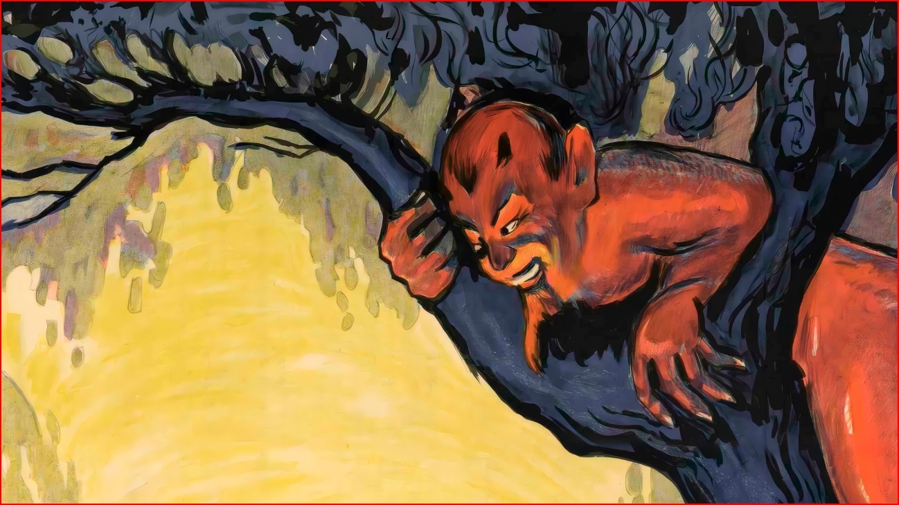 Häxan – 1922 Silent Horror / Documentary Film Swedish Poster