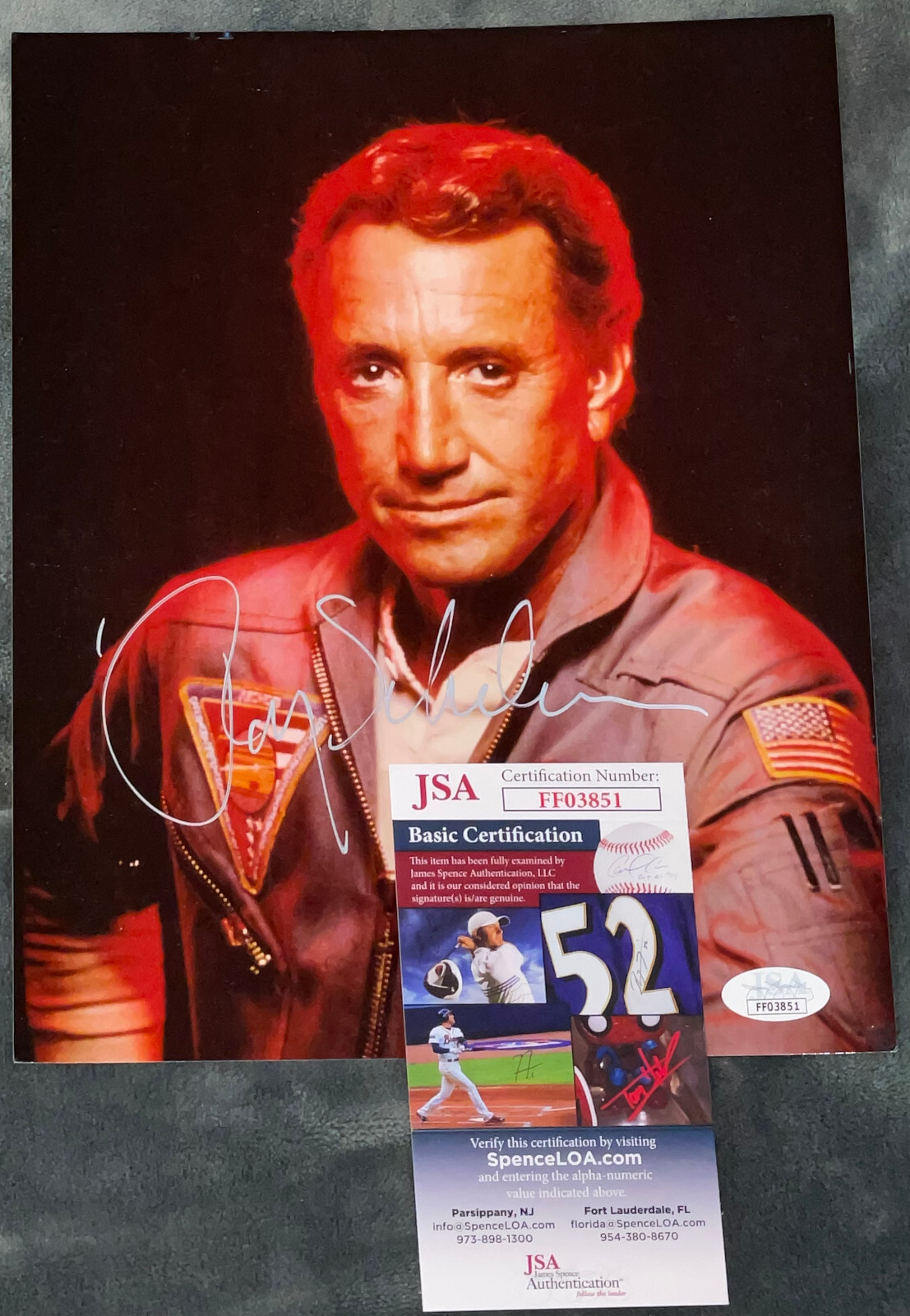 Roy Scheider “Jaws & 2010: The Year We Make Contact” Autographed Signed 8×10 JSA