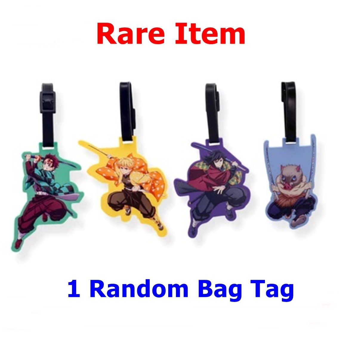 Demon Cup Plastic Type 1 Paper Bucket Popcorn 2D PVC Character Bag Tag Random