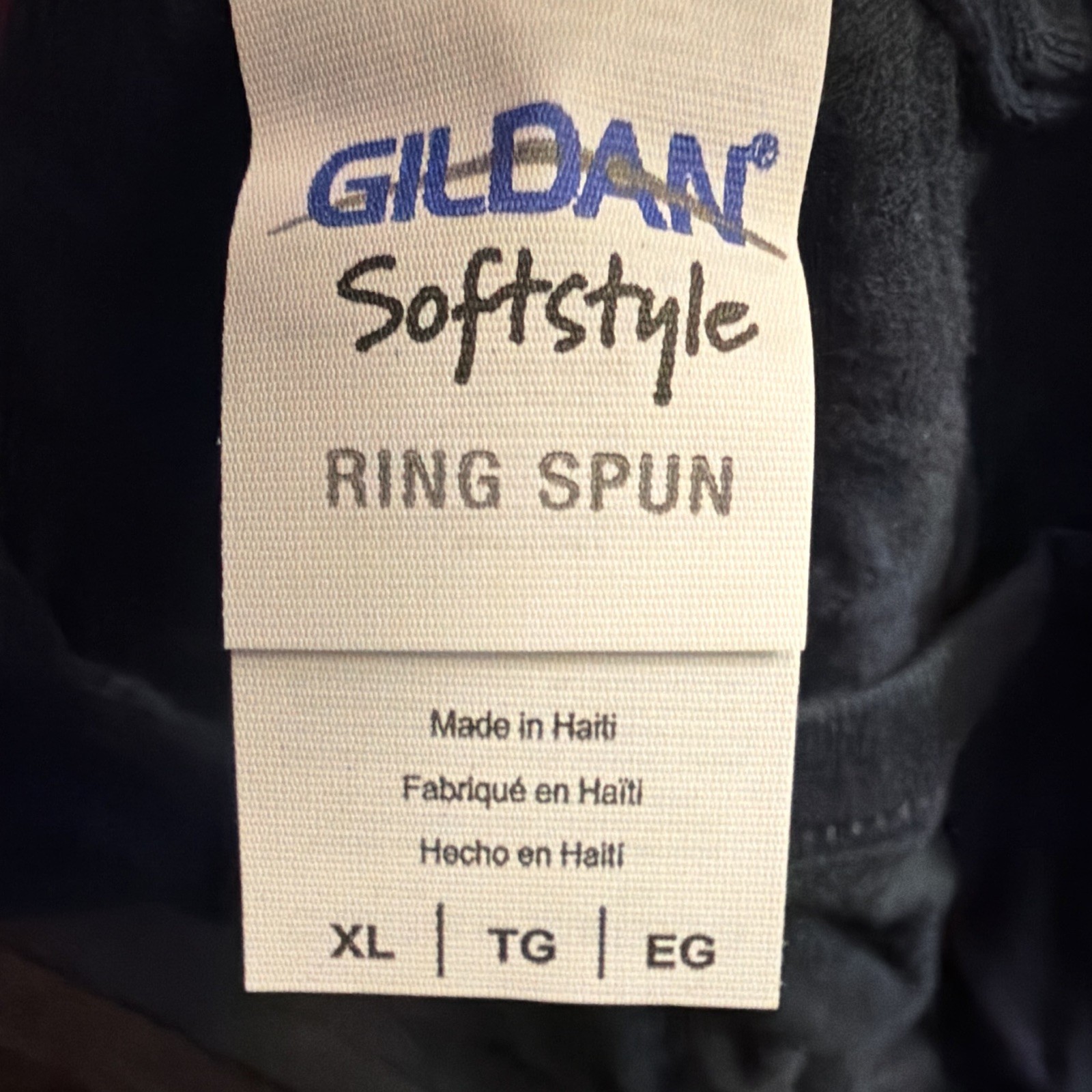 Gildan Softstyle Marvel Stark Industries Stark Motor Racing T-Shirt Size XL