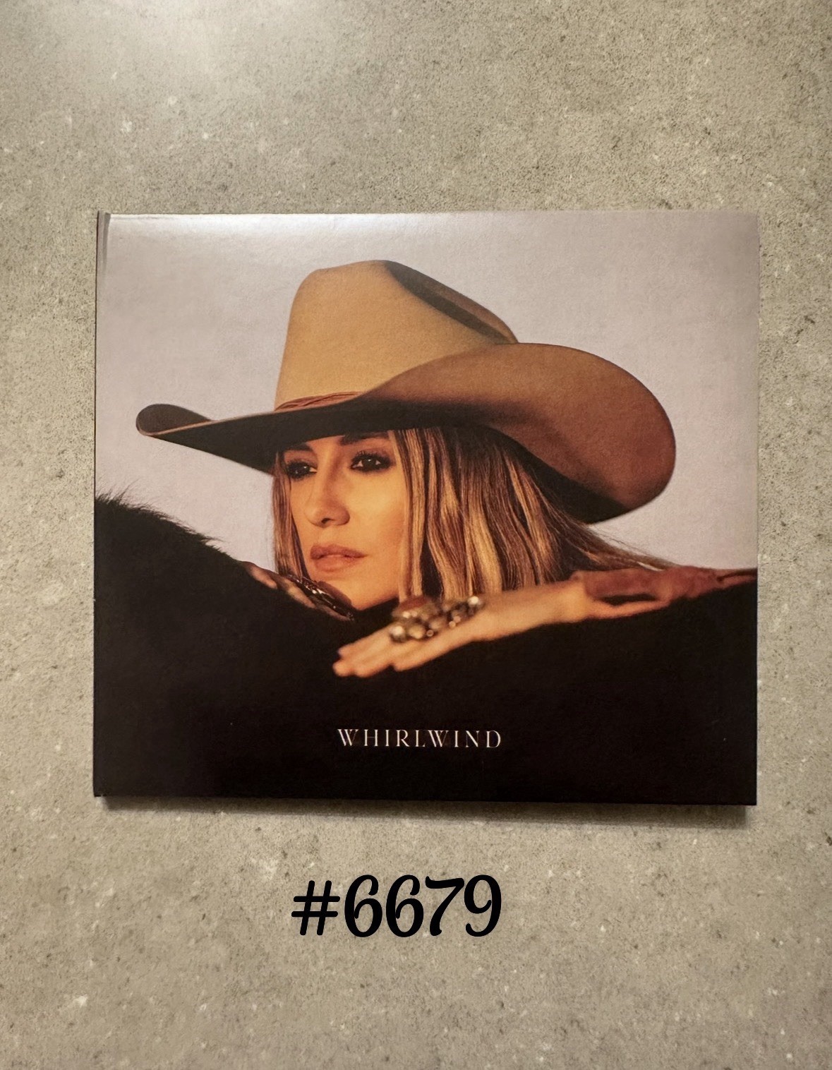 Lainey Wilson-SIGNED Whirlwind CD-x/10000-Hand Numbered-New-1988, 1987, & 6679