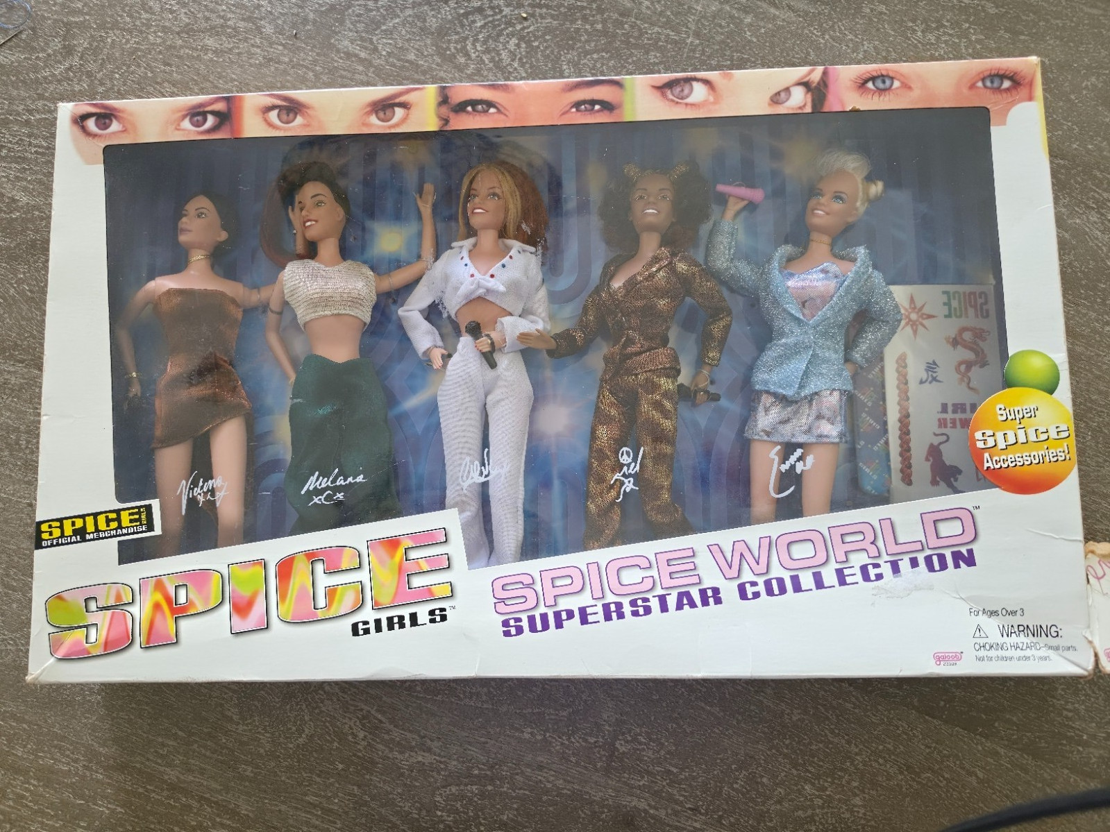 Spice Girls Spice World Superstar Collection Gift Set Galoob Dolls 1998