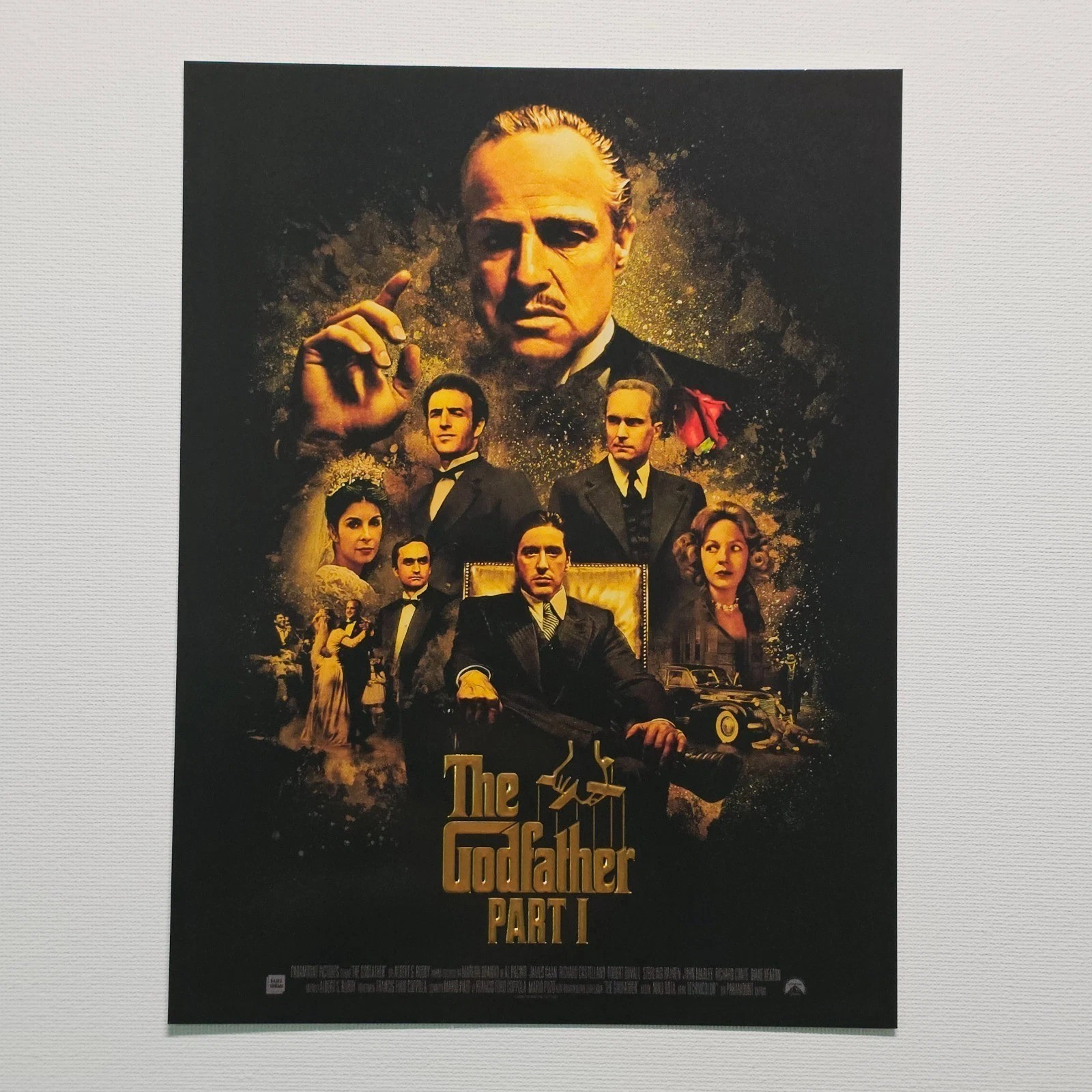 The Godfather Part 1 Collectible Art Card Korean Movie 6×8 Mini Poster (2025)
