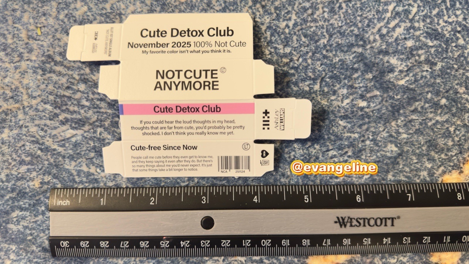 ILLIT Not Cute Anymore Albums NOT CUTE VER. Official Lipstick case KPOP HYBE