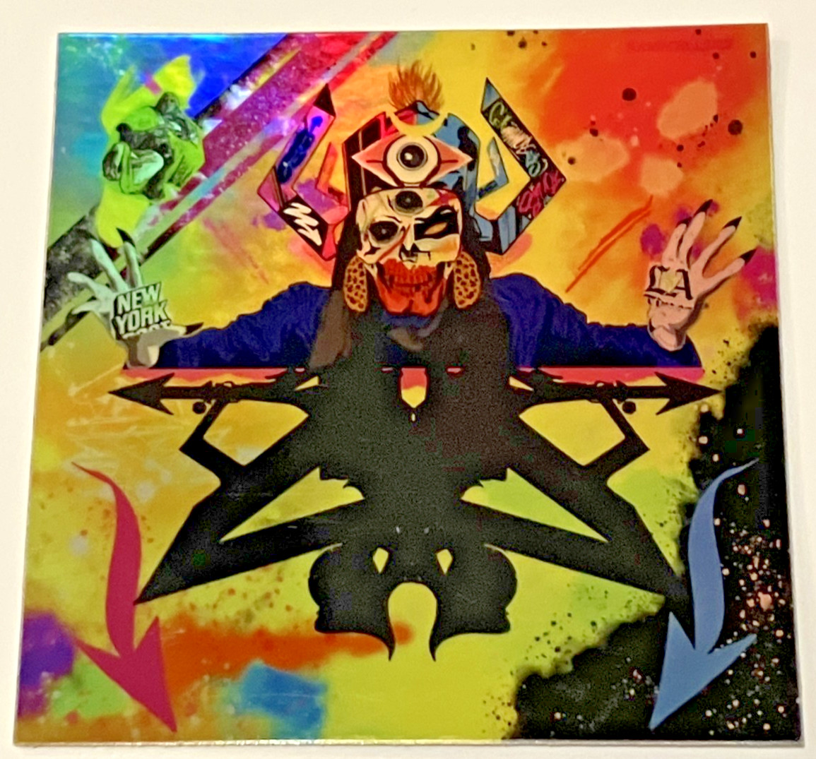 Soul Assassins DJ Muggs Flee Lord Rammellzee Album Art (Holographic Sticker)