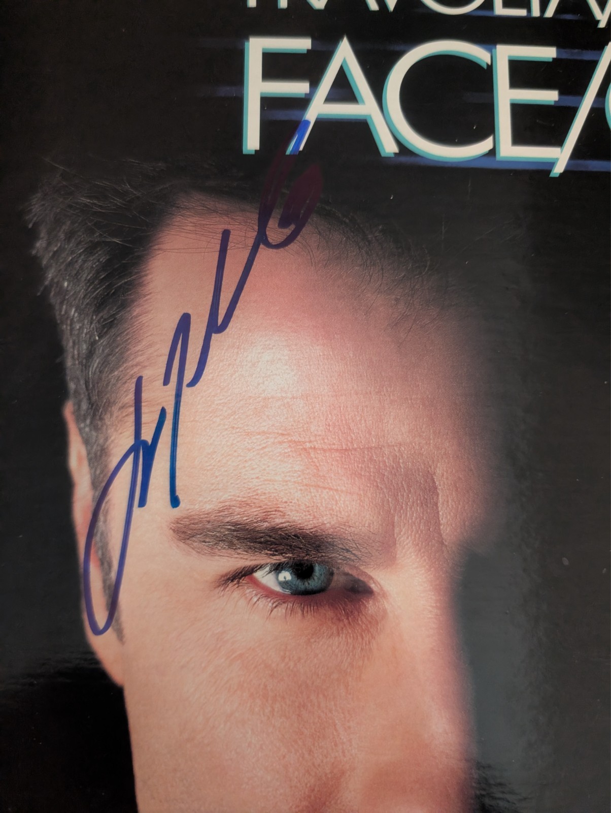 FACE OFF laserdisc signed John Travolta Nicolas Cage