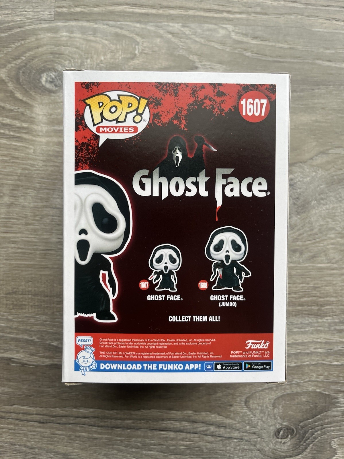 Jack Quaid Signed Ghostface Funko Pop Beckett COA 1607 Scream Richie Kirsch