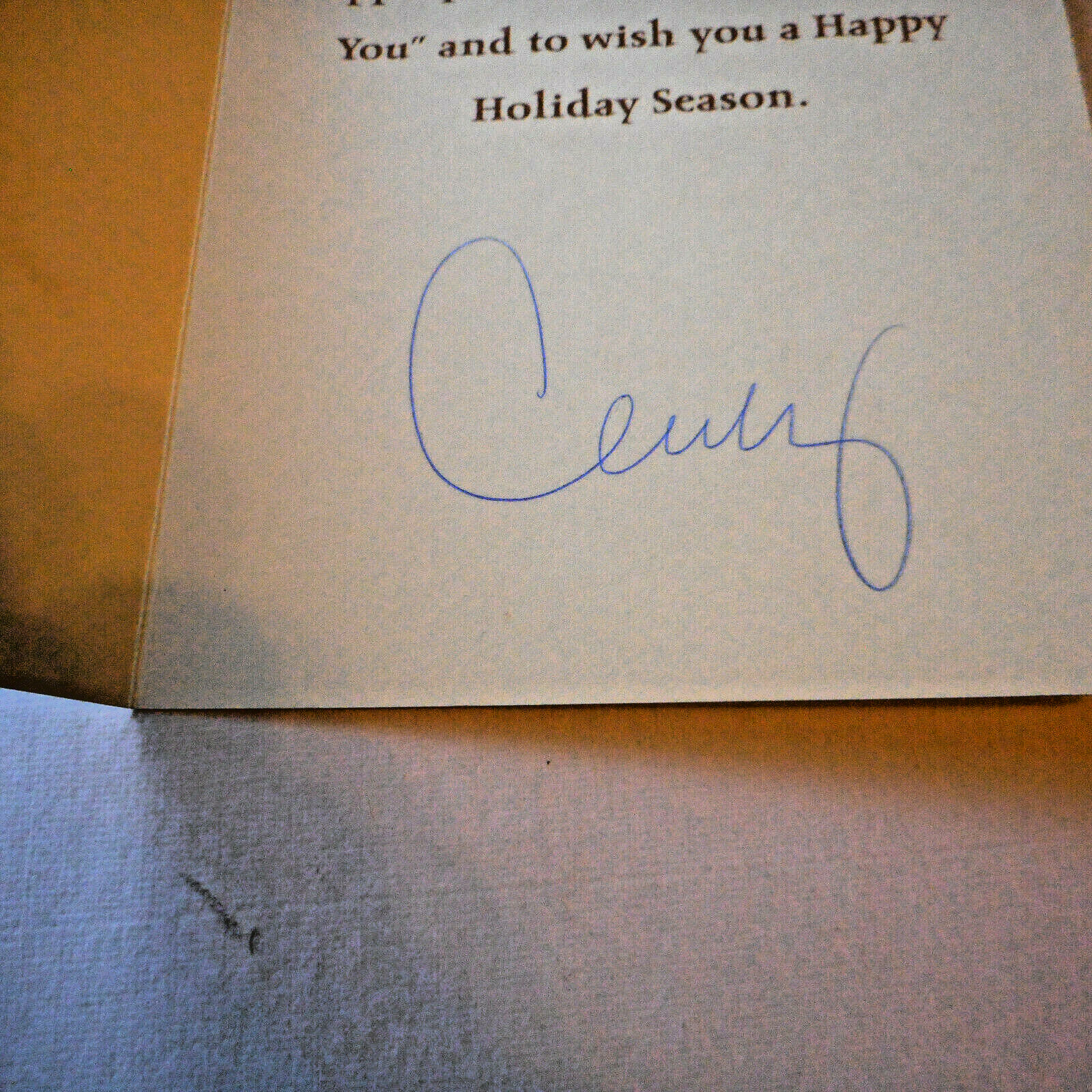 Chely Wright 2000 Signed Photo Christmas Card