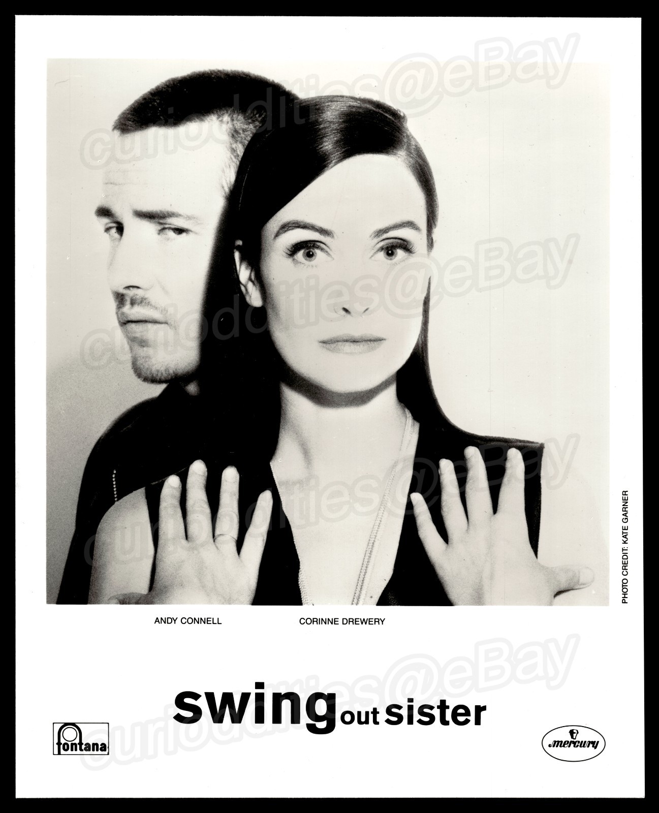 Swing Out Sister 1992 Publicity Press Photo – Fontana Mercury Records