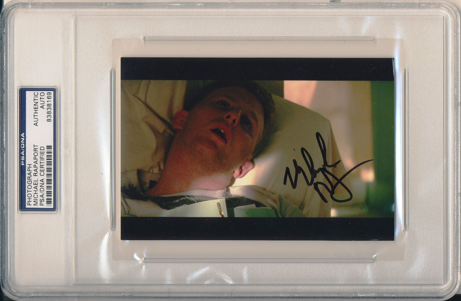 MICHAEL RAPAPORT Signed 4×6 Quentin Tarantino’s True Romance Photo PSA/DNA