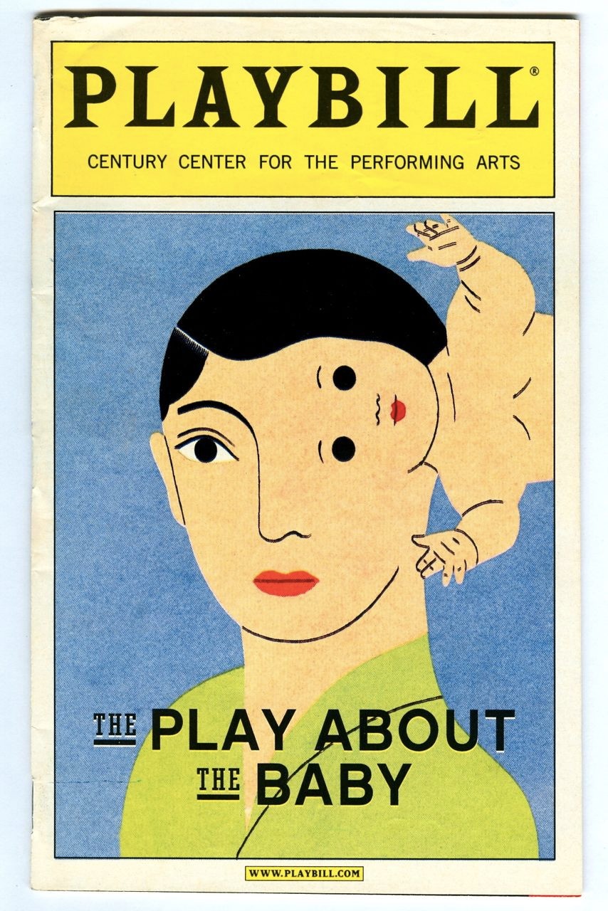 Vintage 2001 Edward ALBEE’s “The PLAY ABOUT the BABY” Off-Broadway PLAYBILL!
