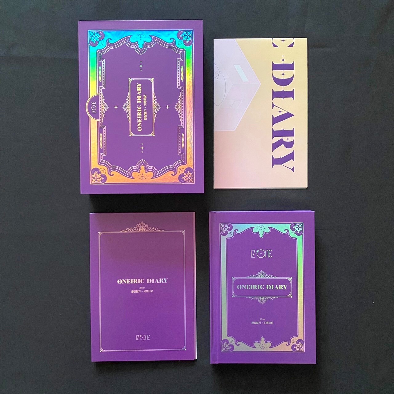 iz*one 3rd mini album oneiric diary 3ver. Yuri set No photo cards IZONE