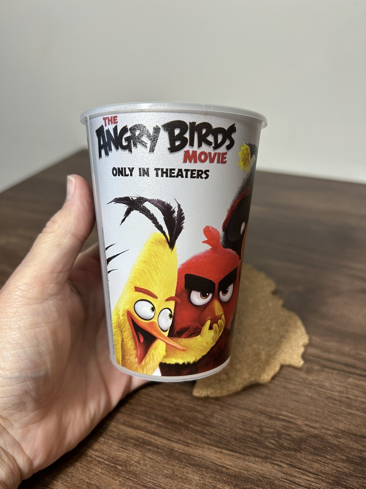 2016 Rovio The Angry Birds Movie 12 oz Plastic Movie Theatre Cup Eng/FR Canada
