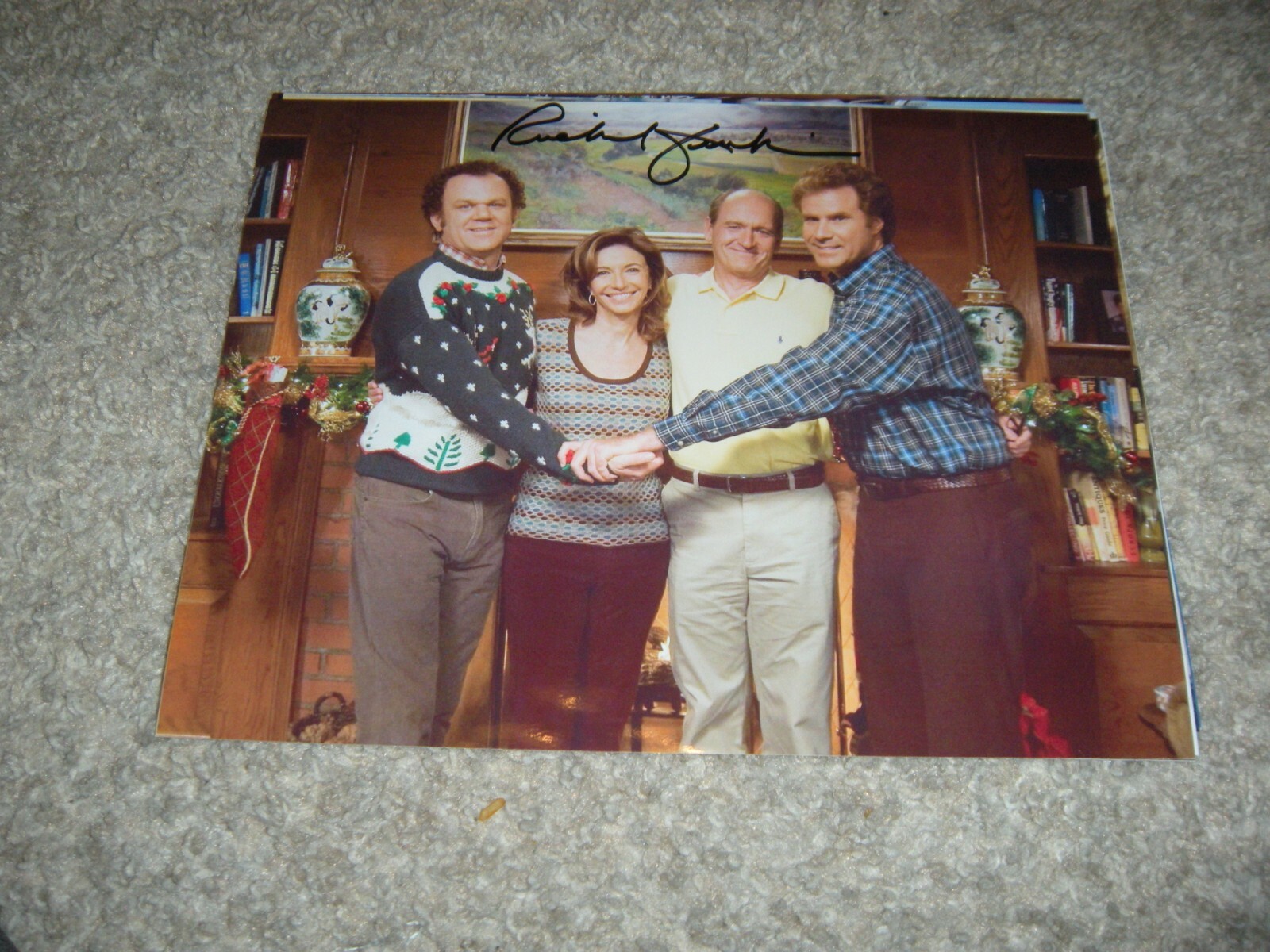 RICHARD JENKINS signed STEP BROTHERS MOVIE 8×10 photo D