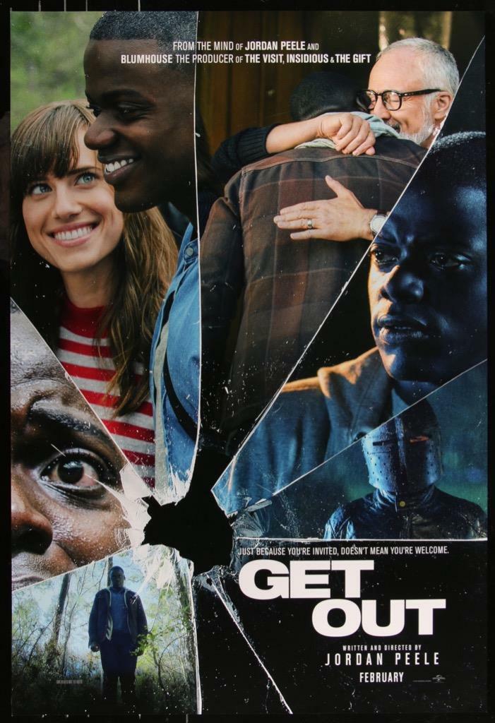GET OUT – 27″x40″ D/S Original Movie Poster One Sheet 2017 Jordan Peele
