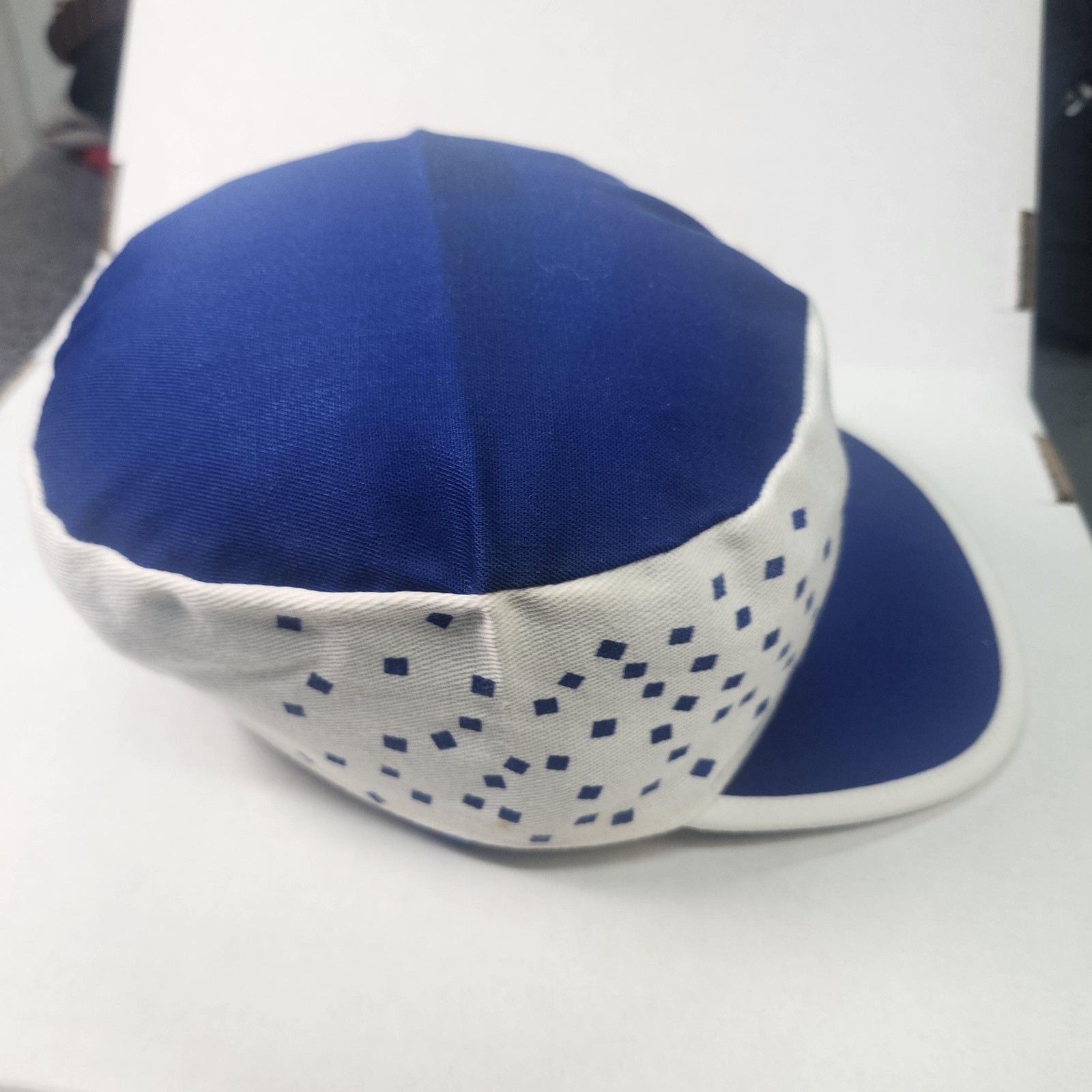 Vintage Michael Jackson Thriller Hat Adult One Size Blue White Cap Made USA