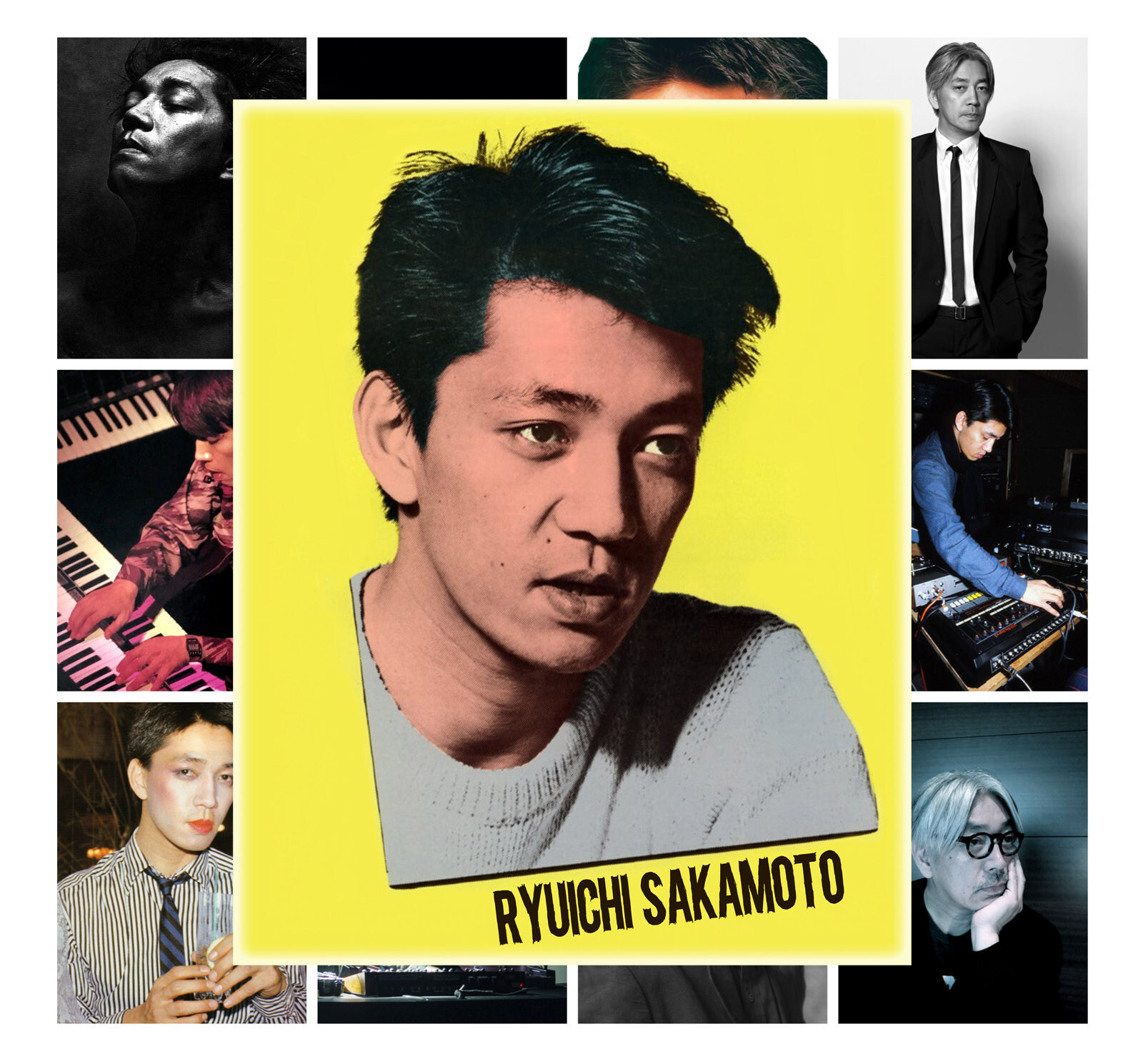 Unframed Music Posters (12pc 8″x12″)RYUICHI SAKAMOTO Vintage Music PosterMP-1375