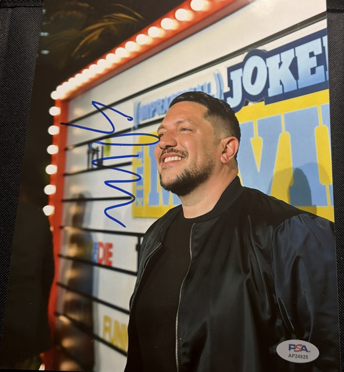 SAL VULCANO IMPRACTICAL JOKERS SIGNED 8×10 PHOTO INCLUDING PSA COA