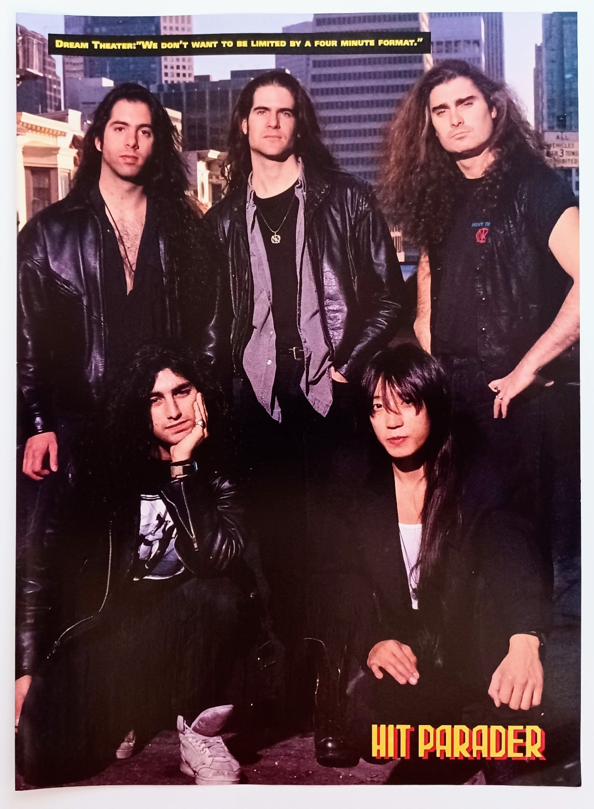 DREAM THEATER~1993 POSTER~FULL PAGE PRINT MAGAZINE PINUP CLIPPING~JOHN PETRUCCI