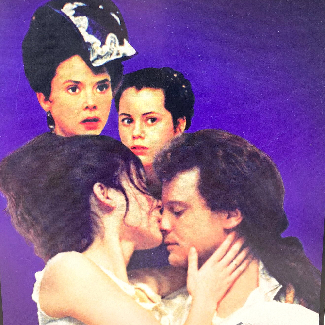 1989 Valmont Colin Firth Annette Bening Meg Tilly Fairuza Balk Promo Sheet