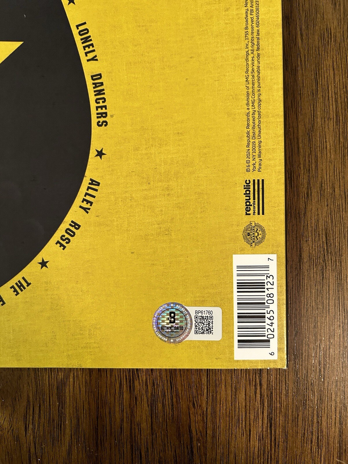Conan Gray ‘Found Heaven’ Signed Vinyl Album Pop Singer Beckett Certified PROOF