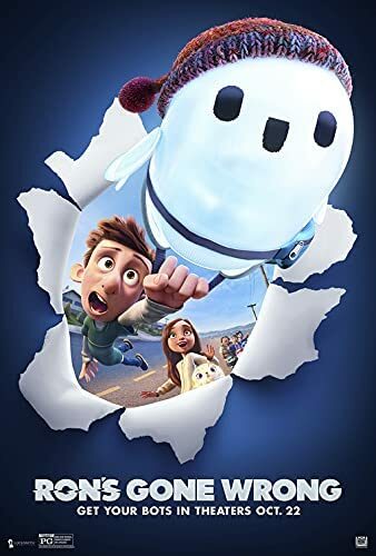 Ron’s Gone Wrong – original DS movie poster – 27×40 – FINAL – Animated