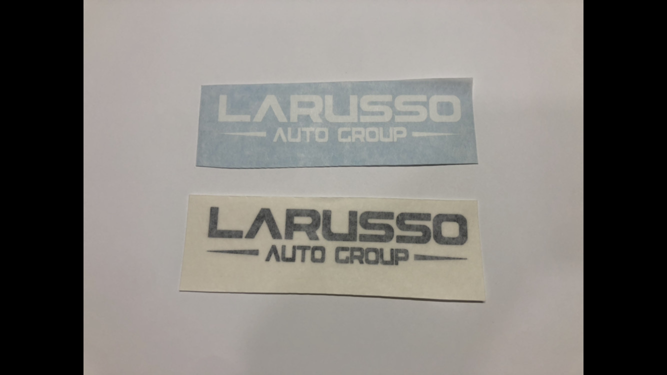 Cobra Kia ~ LARUSSO -Auto Group- dealership sticker