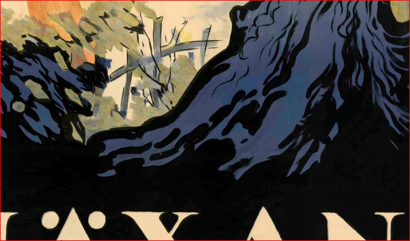 Häxan – 1922 Silent Horror / Documentary Film Swedish Poster