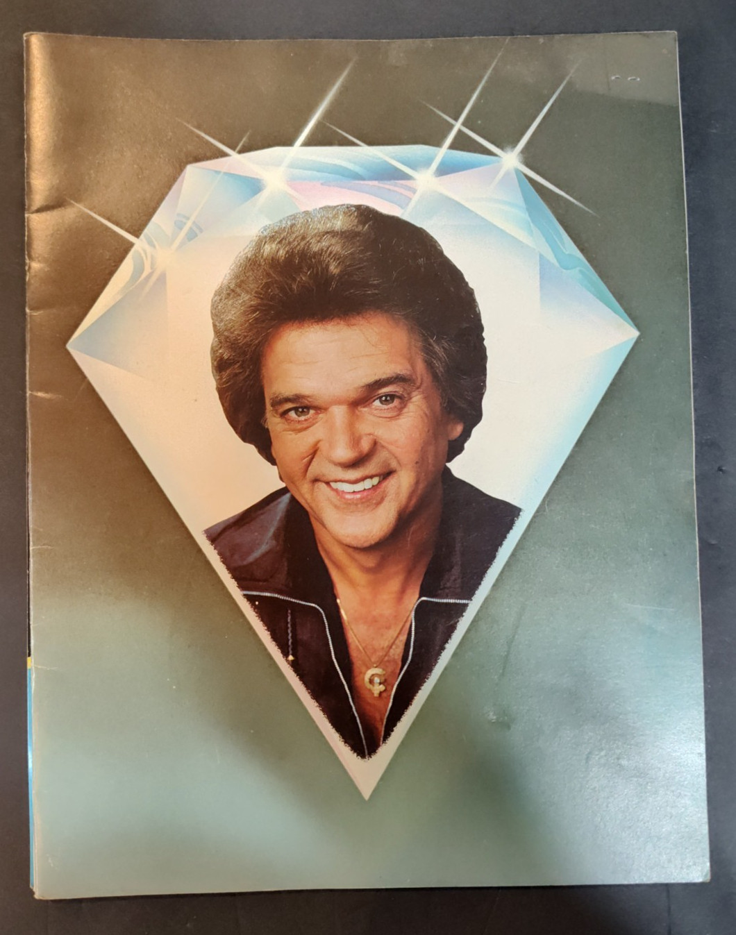 Conway Twitty Country Music WITH STUB Show Concert Program Magazine Book Vintage