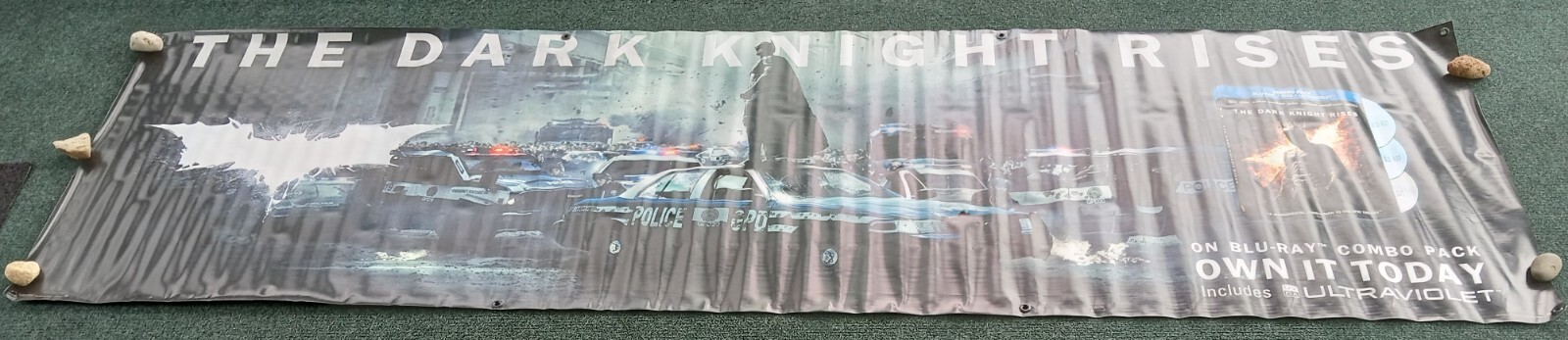 The Dark Knight Rises – BluRay Release Canvas Banner 96″ x 28″