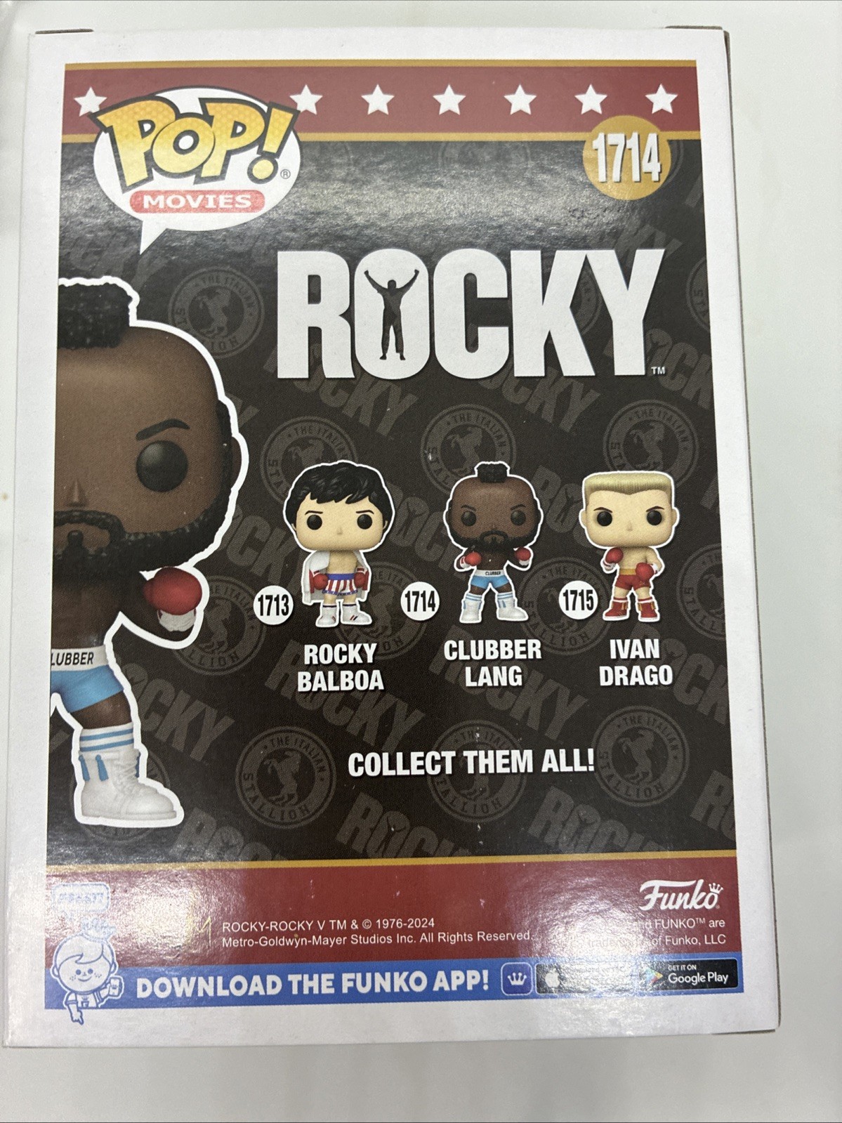 Mr. T Signed Rocky Clubber Lang Funko Pop #1714 Autograph Figure Official Pix