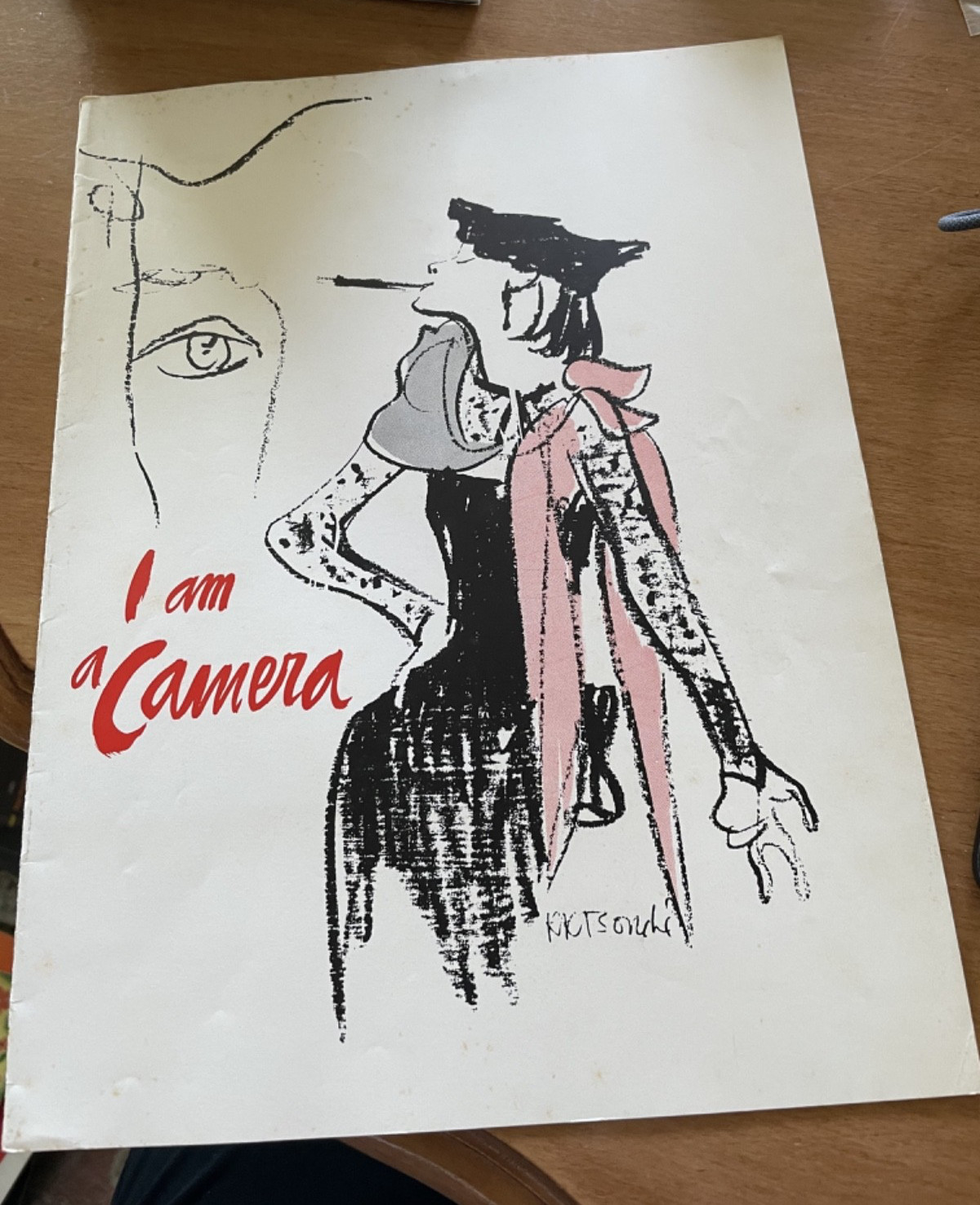 VINTAGE “I am a Camera” Julie Harris Program & Booklet-1953- Lyceum Theatre