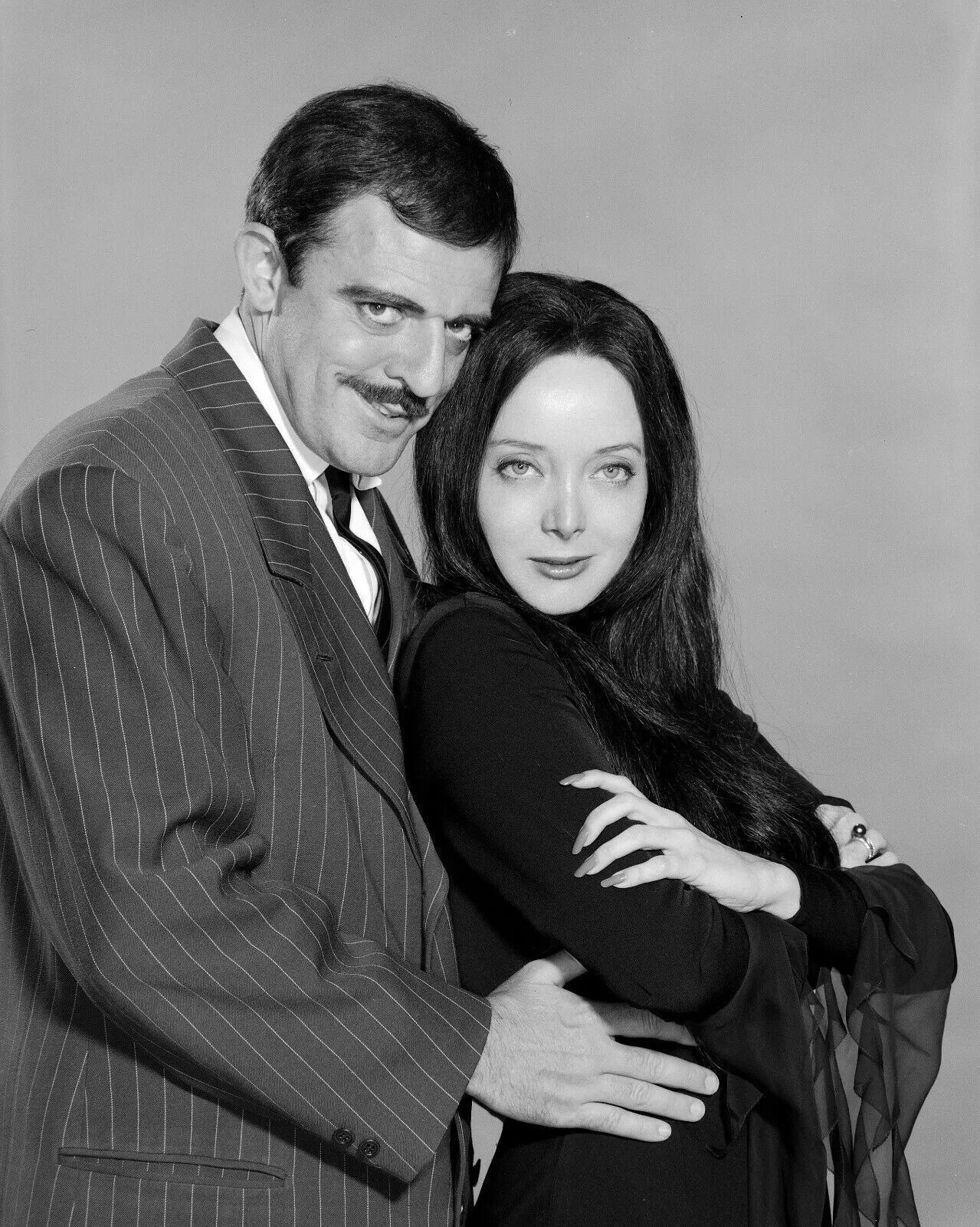 Addams Family Gomez And Morticia Tv Show 8×10 PHOTO PRINT