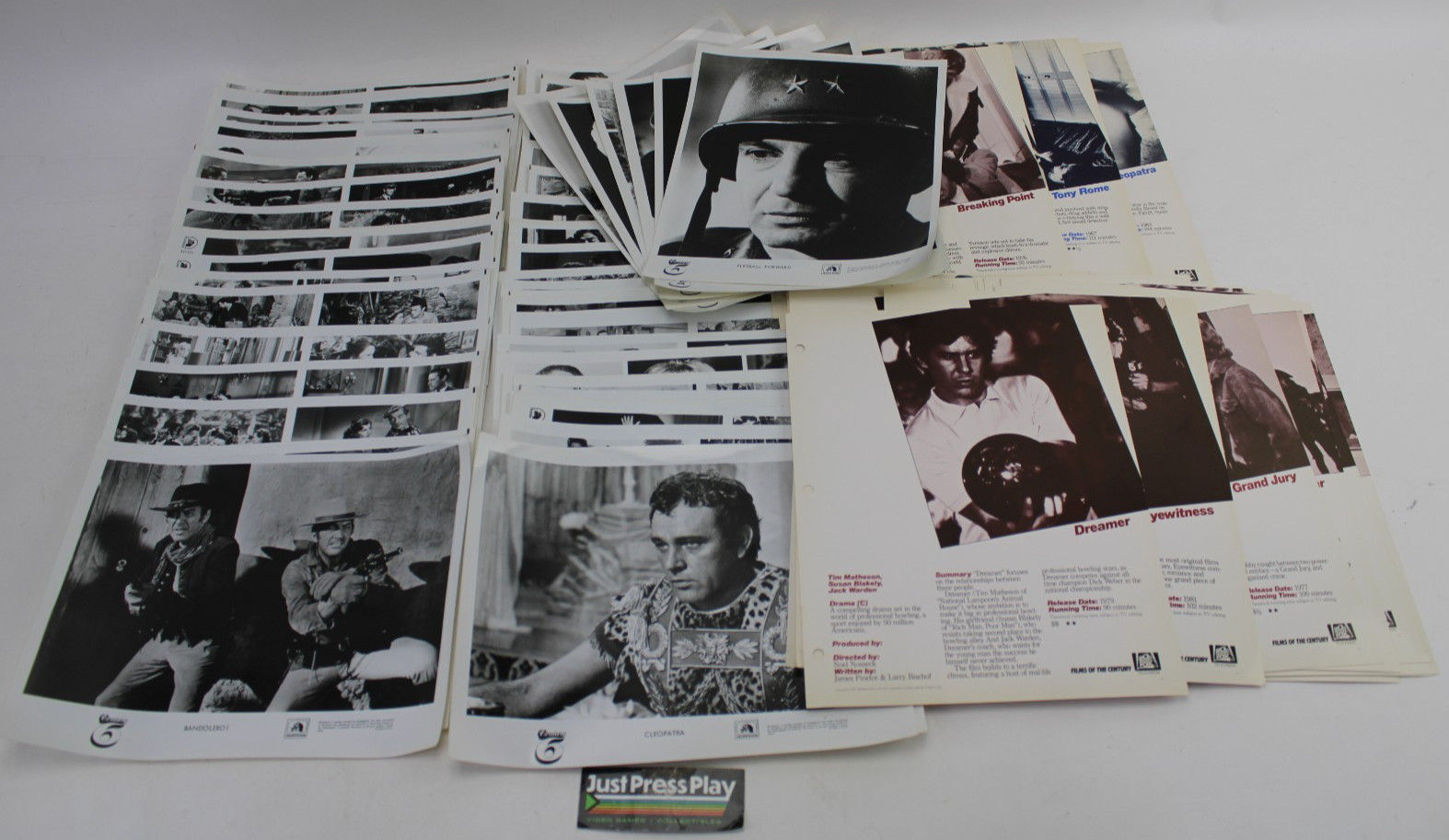 Huge Lot 50 20th Century Fox Press Photo Movie Stills 8×10 + 45 Films of Century