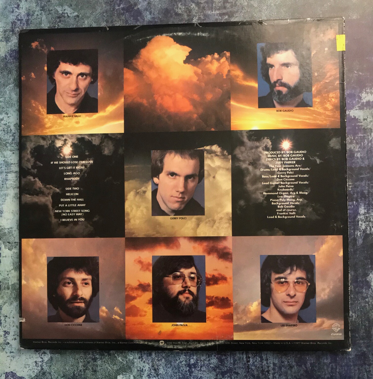 GFA The Four Seasons * FRANKIE VALLI * Signed Record Album PROOF F2 COA