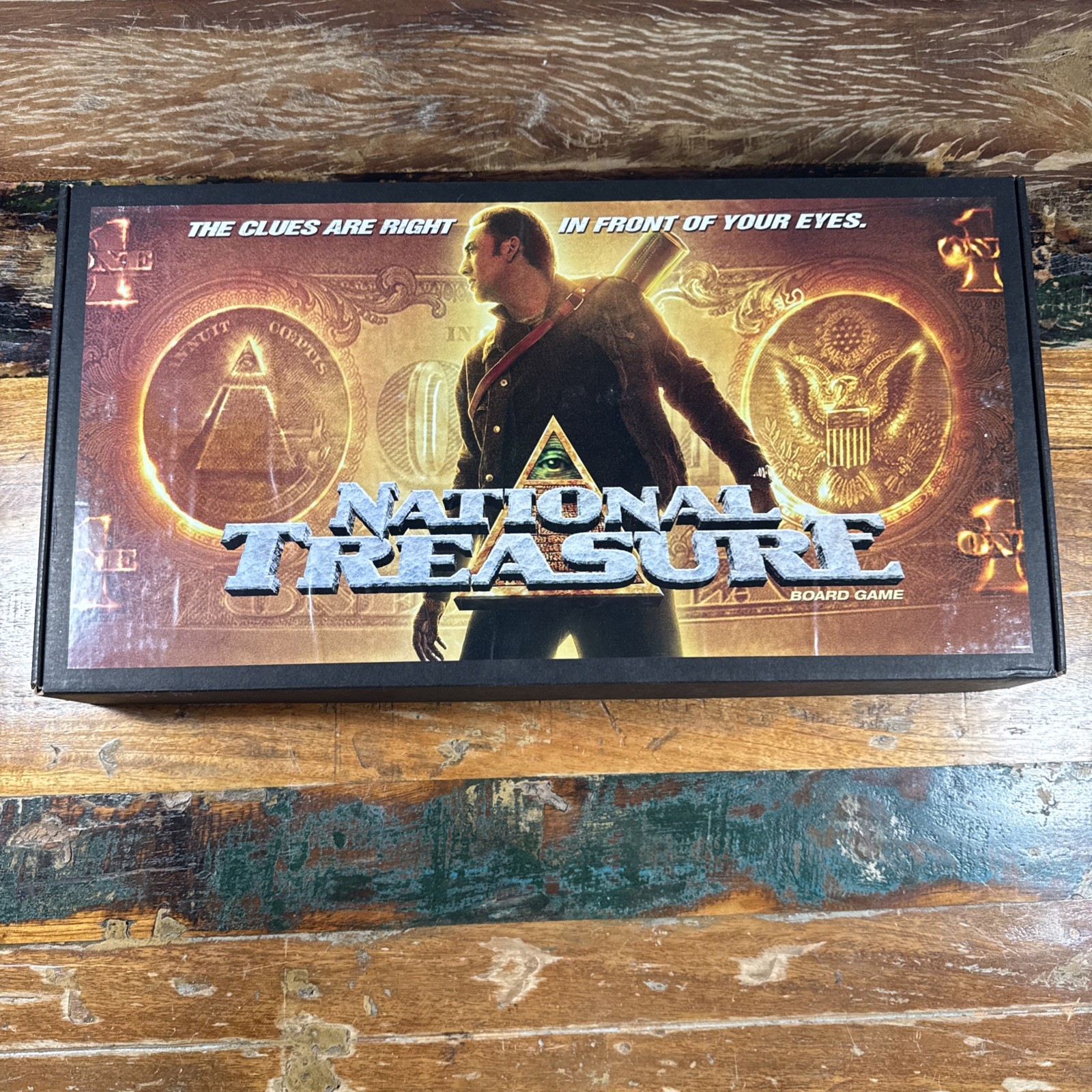 2004 National Treasure Film Promotional Board Game Rare Movie Collectable