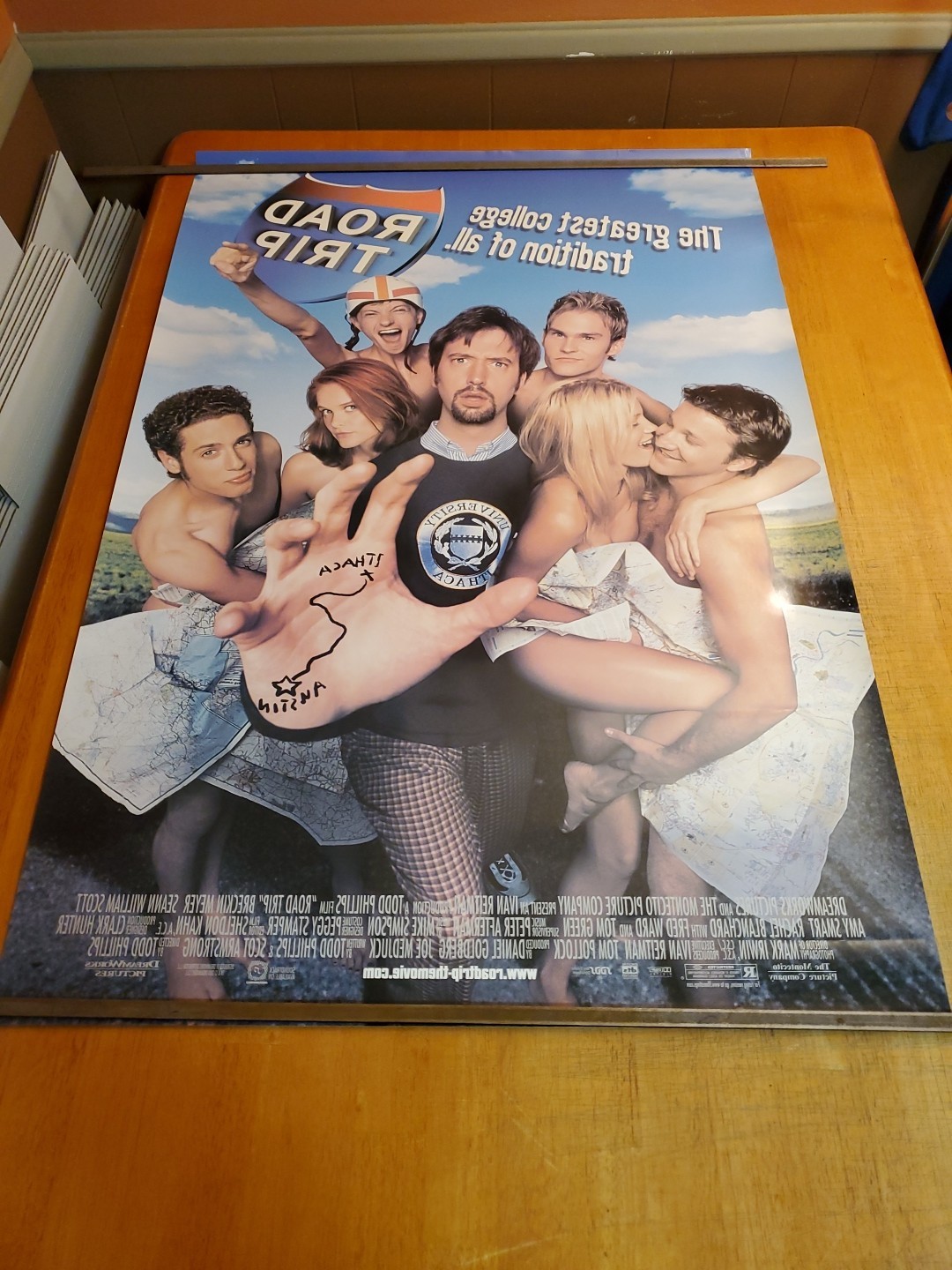 Road Trip Rolled Movie Poster Original DS Double Sided 27X40 Tom Green – 2000