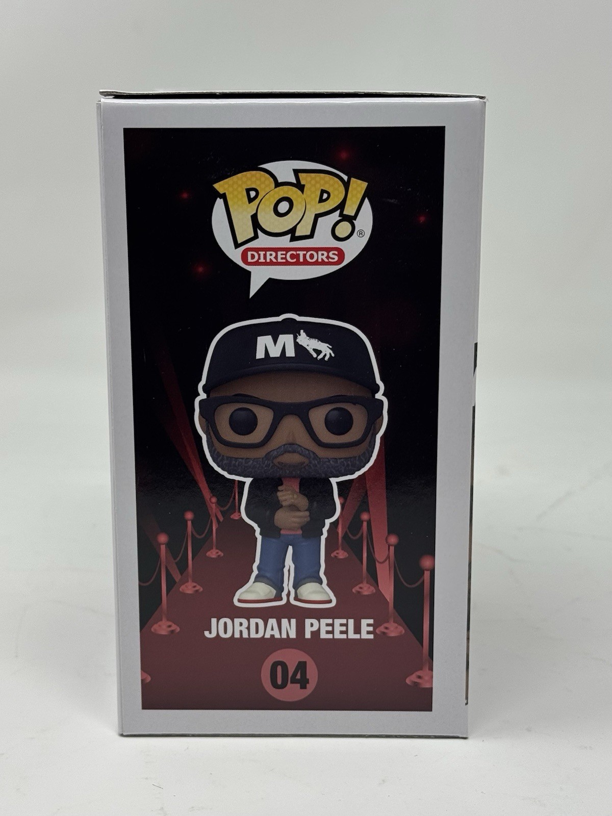 Jordan Peele Signed Autograph Funko Pop Director #04 Get Out Nope Us Beckett COA
