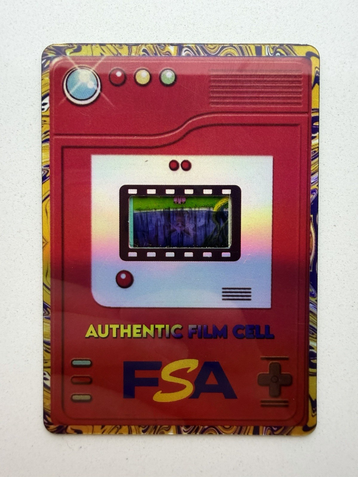 Pokemon FSA Card– 35mm Film Cell From Pikachu Short: Eevee & Friends (2013)
