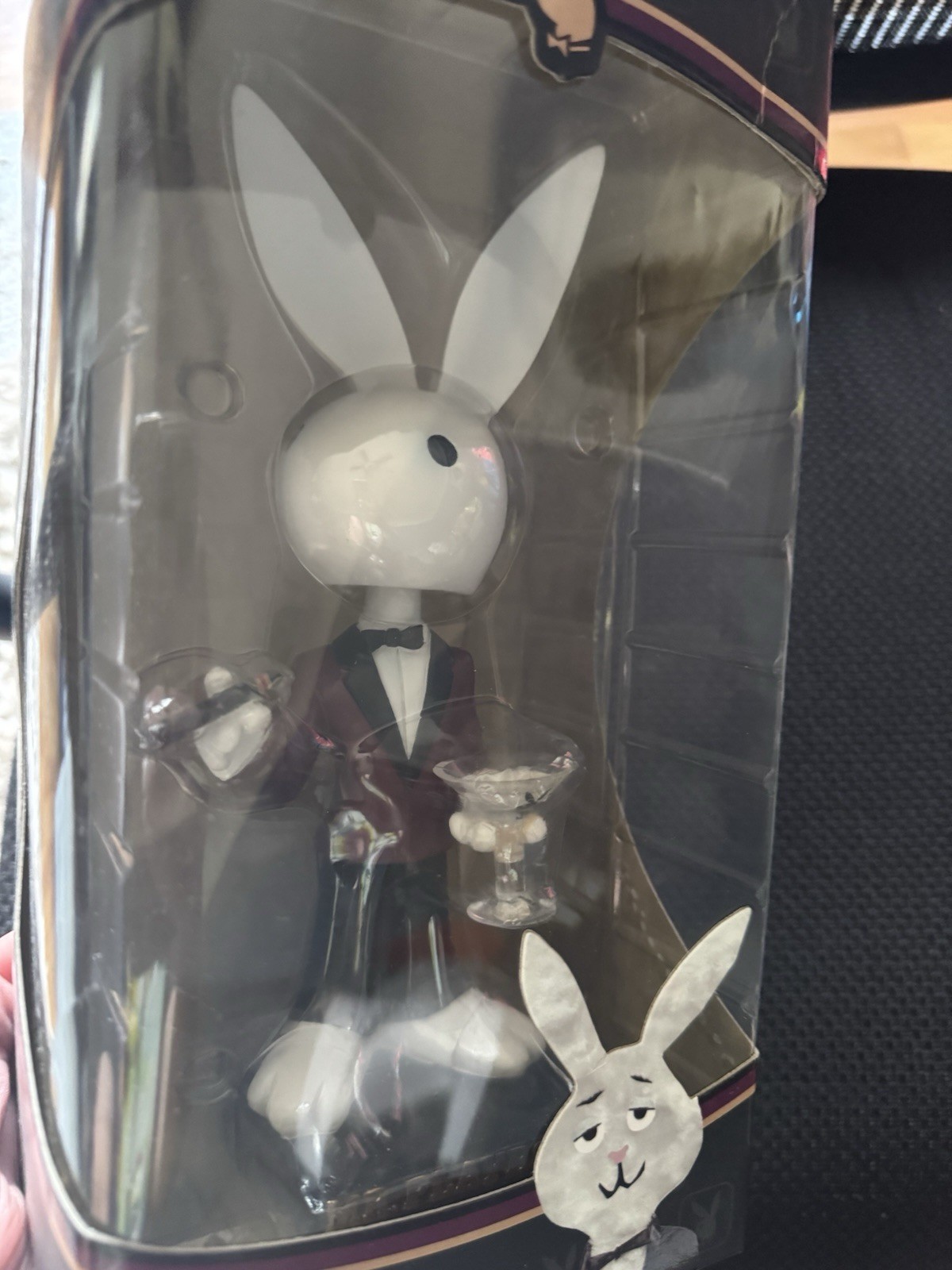 🐰 Playboy ~ Mr Playboy Bunny Rabbit ~ Bobble Head~ NIP