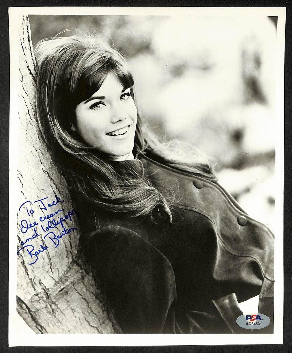 Barbi Benton Signed/Autographed B&W 8×10 Photo Model PSA/DNA 210791