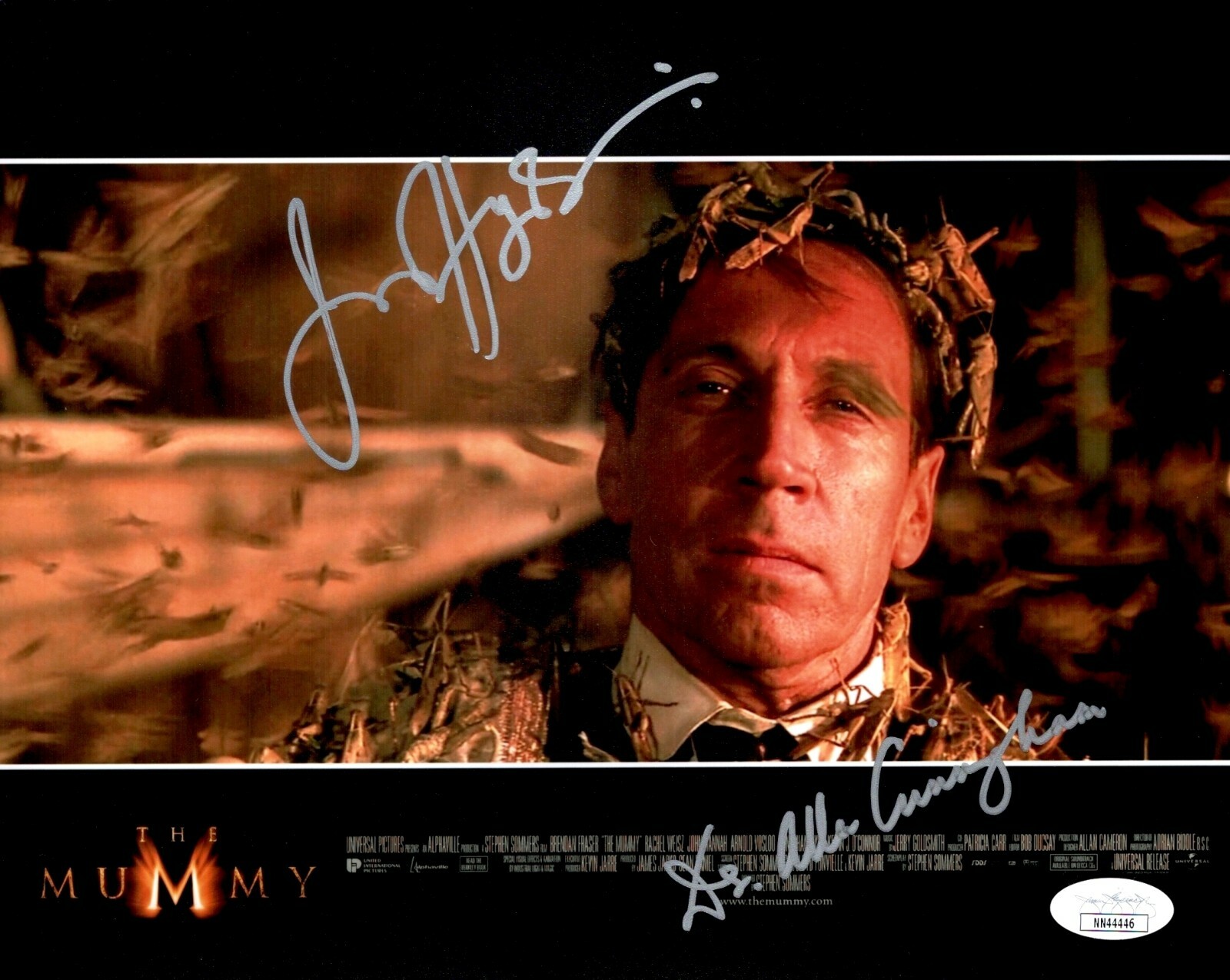 JONATHAN HYDE Signed 8×10 THE MUMMY Dr Chamberlain Autograph JSA COA Cert