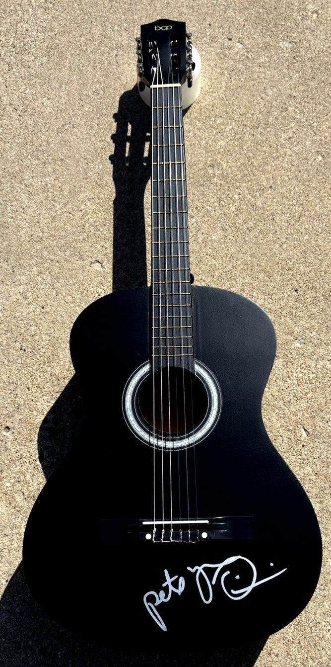 PETE YORN SIGNED Acoustic Guitar JSA LETTER AUTHENTICITY